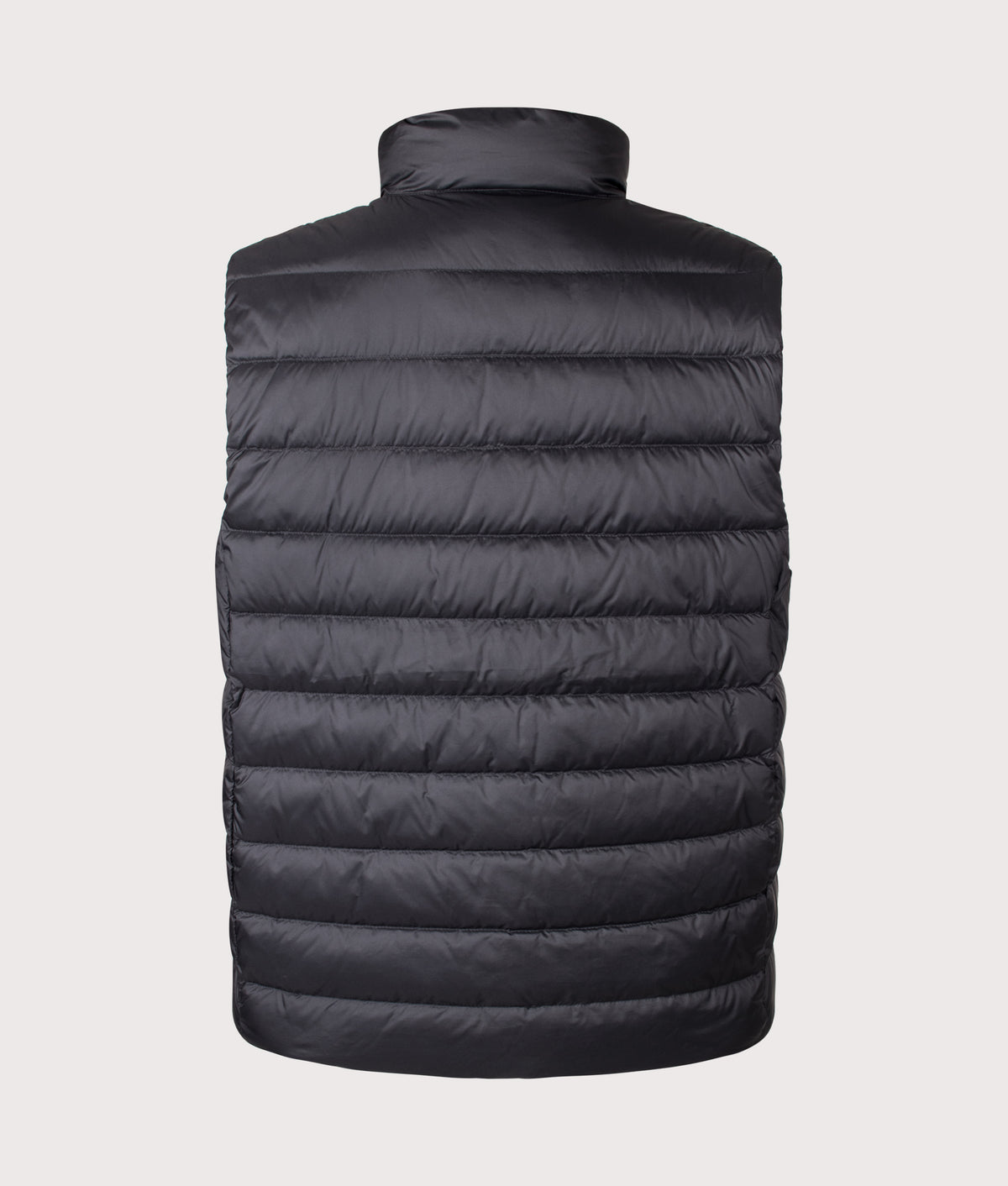 Polo Ralph Lauren The Colden Packable Down Vest in Polo Black at EQVVS Menswear. Back shot.