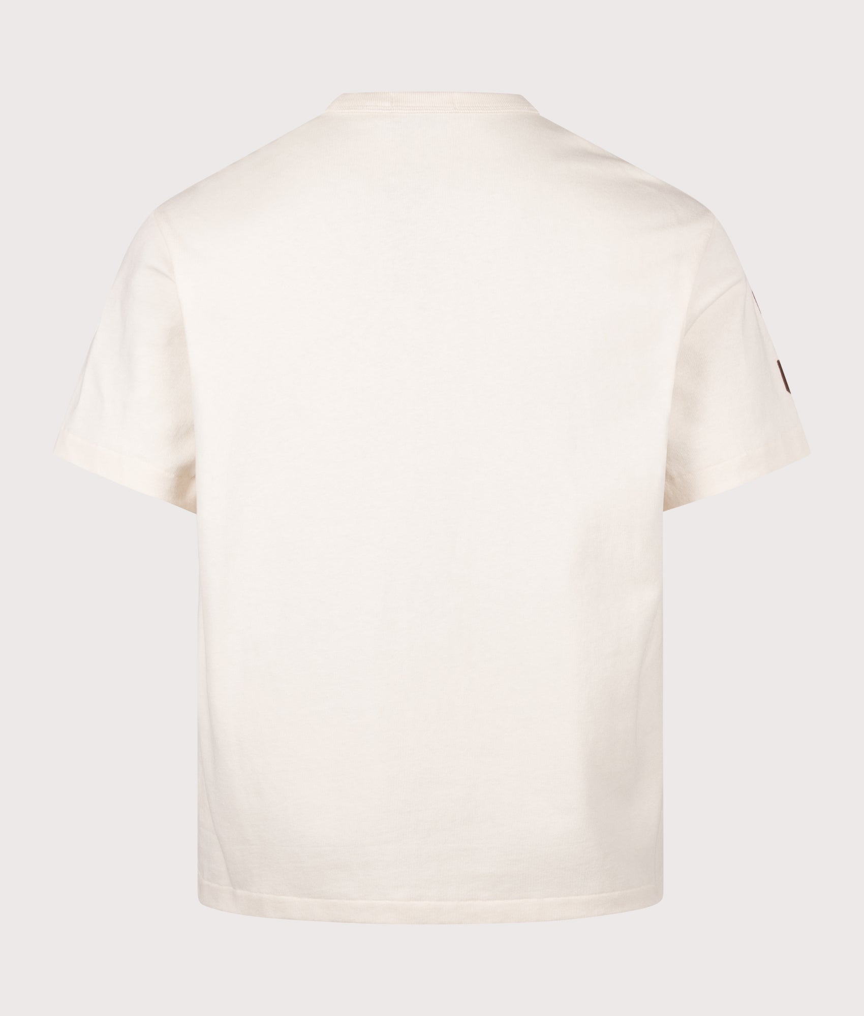 Polo Ralph Lauren Classic Fit Big Pony Jersey T-Shirt in Guide Cream at EQVVS Menswear. Back shot.