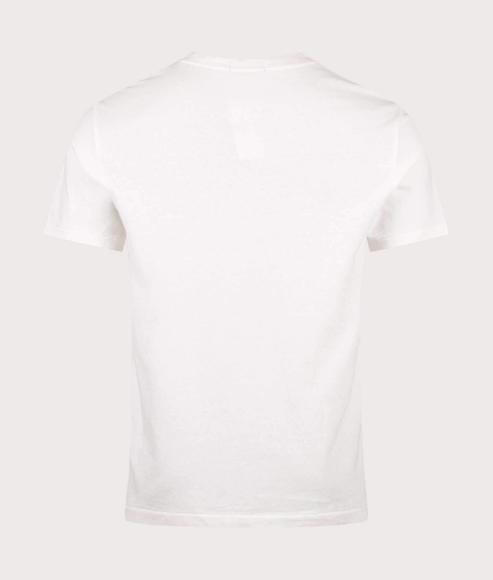 Polo Ralph Lauren Cotton-Linen Blend T-Shirt in Nevis at EQVVS Menswear. Back shot.