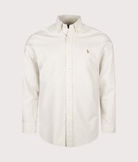 Custom Fit Iconic Oxford Shirt: 502 Basic Sand 