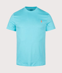 Custom Slim Fit Jersey T-Shirt: 510 Perfect Turquoise 