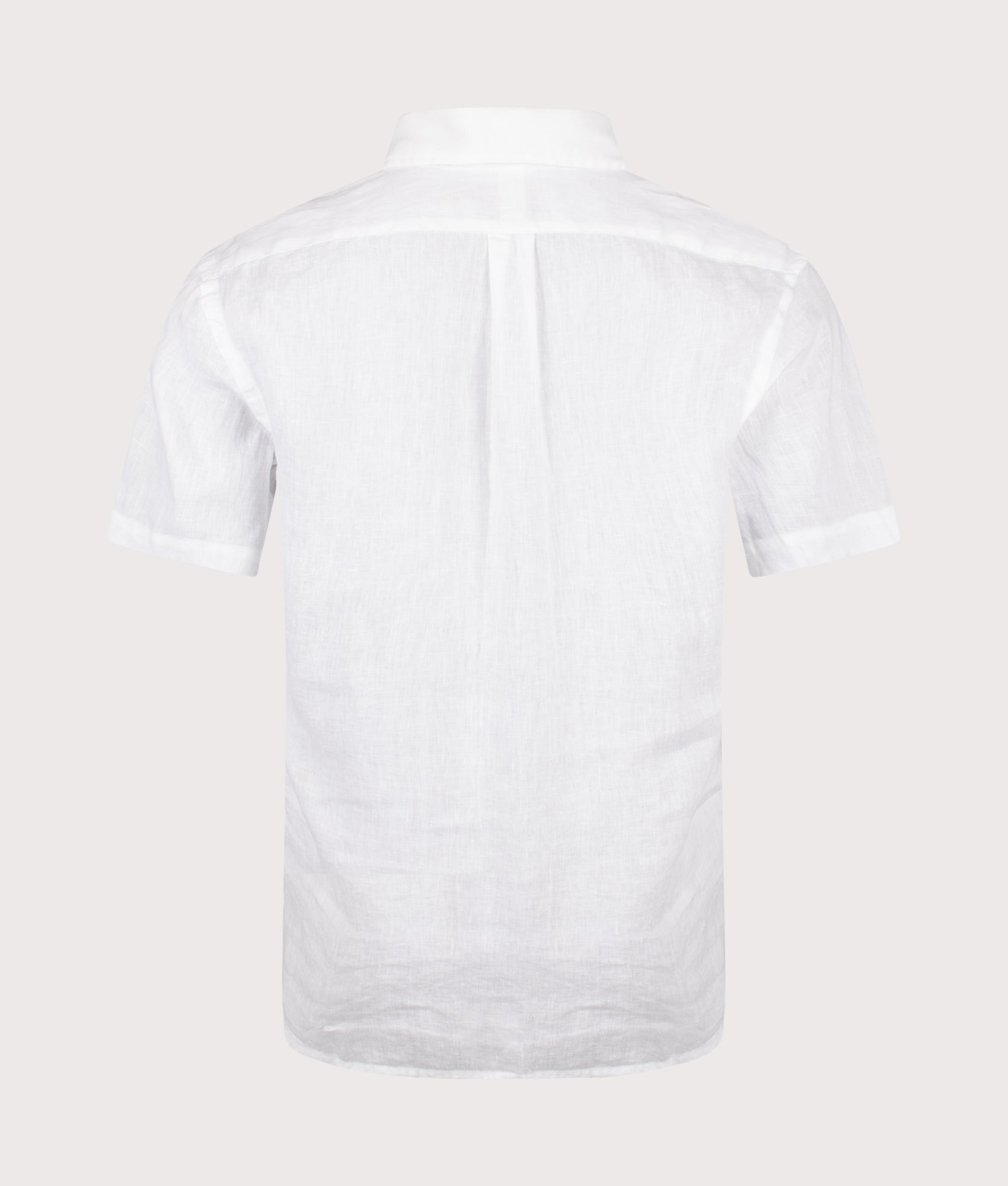 Custom Fit Short Sleeve Linen Shirt