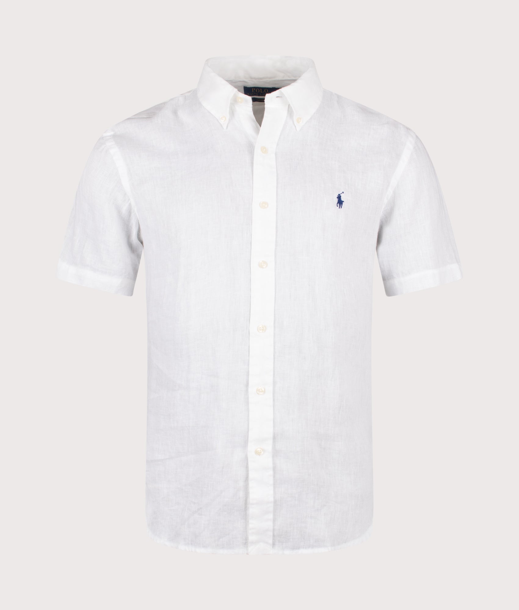 Custom Fit Short Sleeve Linen Shirt