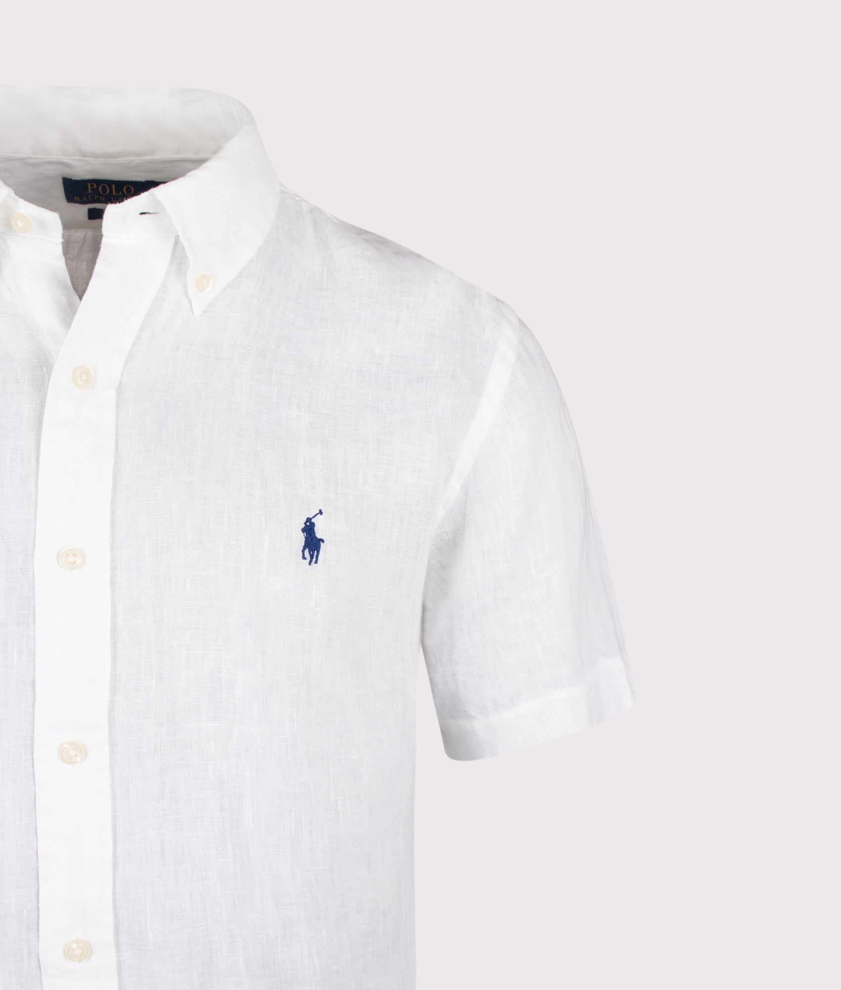 Custom Fit Short Sleeve Linen Shirt