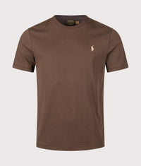 Custom Slim Fit Jersey T-Shirt: 533 Nutmeg Brown 