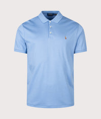 Custom Slim Fit Soft Cotton Polo Shirt: 507 Sky Blue 