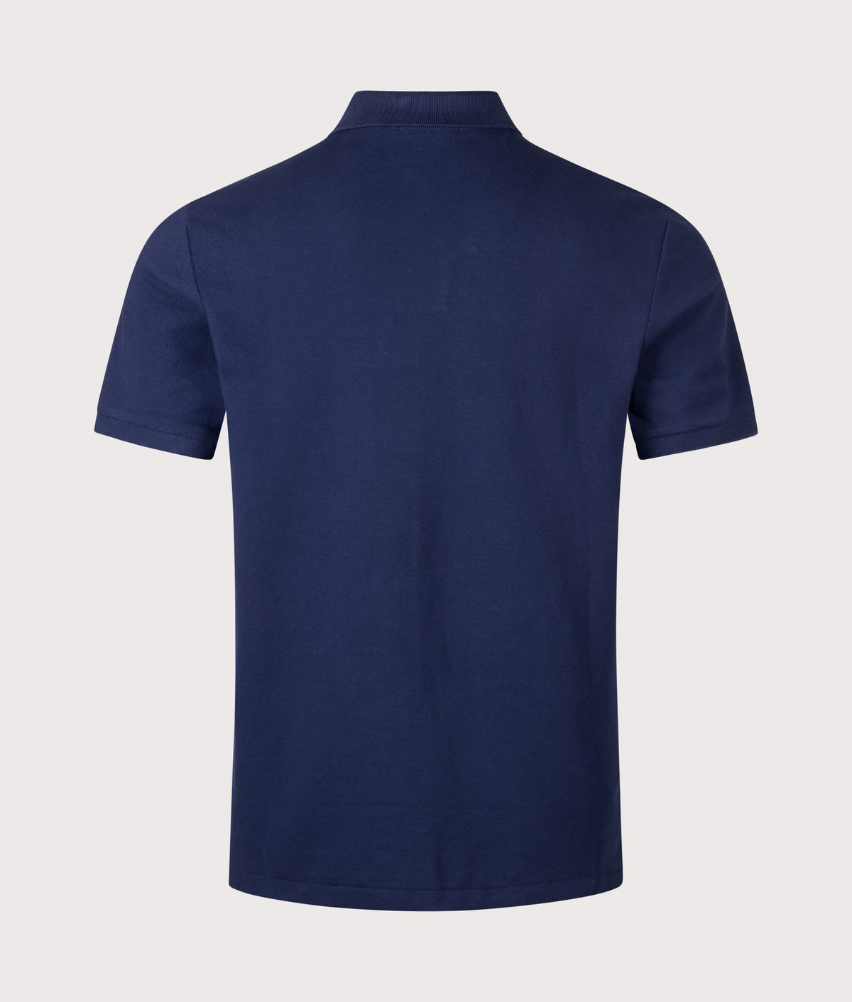 Polo Ralph Lauren Custom Slim Fit Big Pony Polo Shirt in Newport Navy at EQVVS Menswear. Back shot.