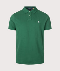 Custom Slim Fit Mesh Polo Shirt: 526 New Forest 