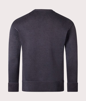Garment-Dyed Sweatshirt in Polo Black | 100% Cotton | Polo Ralph Lauren | EQVVS | Back shot 