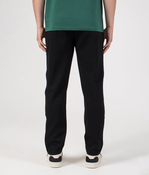Regular Fit Double Knit Joggers in Polo Black | Polo Ralph Lauren | EQVVS | Back model shot 