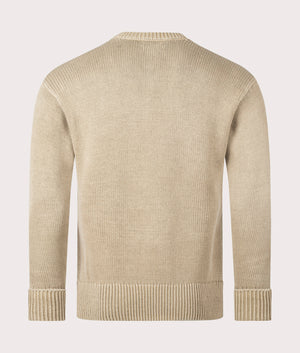 Garment-Dyed Sweatshirt in Surrey Tan | 100% Cotton | Polo Ralph Lauren | EQVVS | Back shot