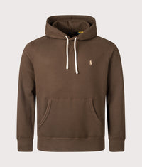Relaxed Fit RL Fleece Hoodie: 108 Nutmeg Brown 
