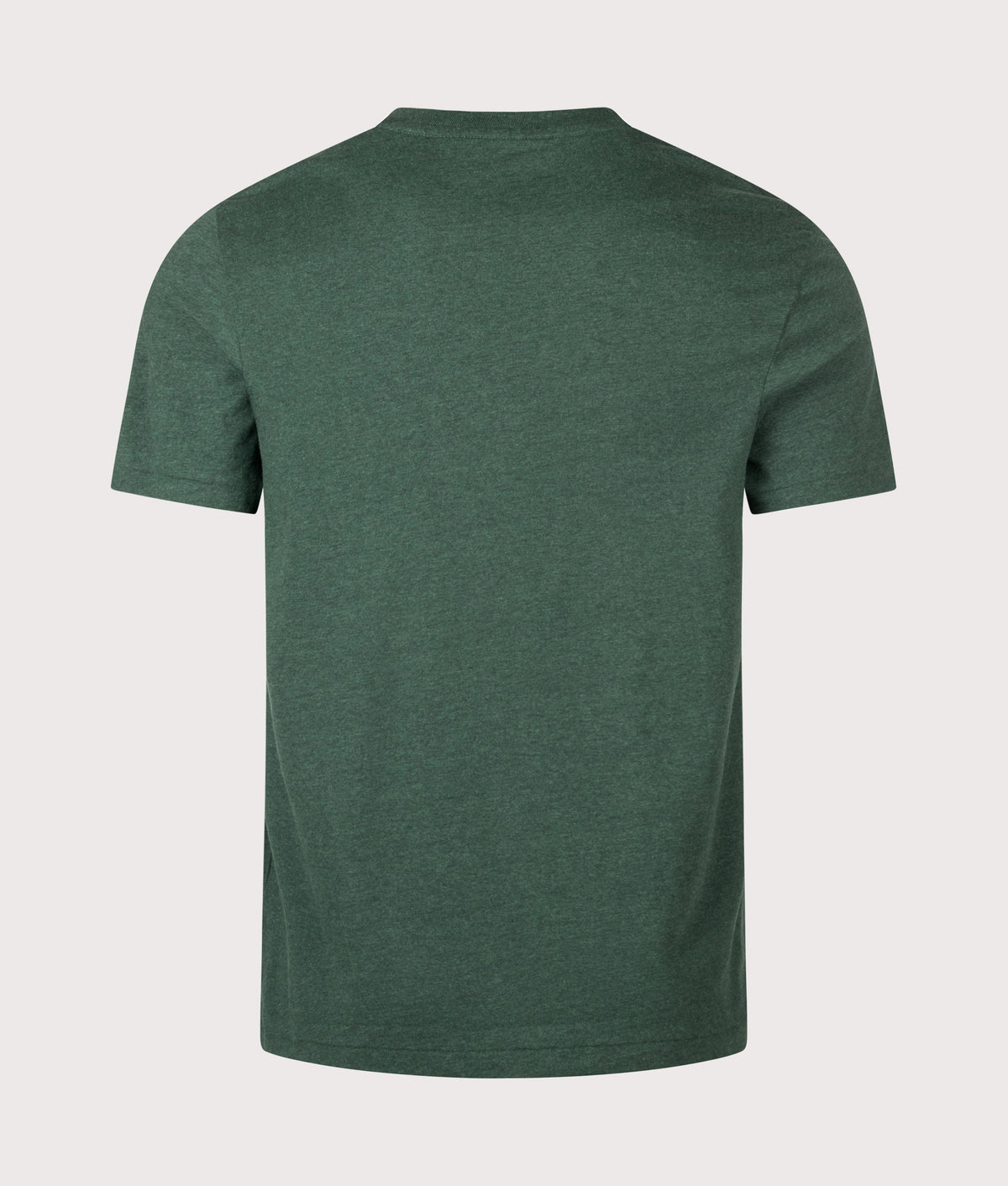 Polo Ralph Lauren Custom Slim Fit Jersey T-Shirt in Scotch Pine Heather at EQVVS Menswear. Back shot.