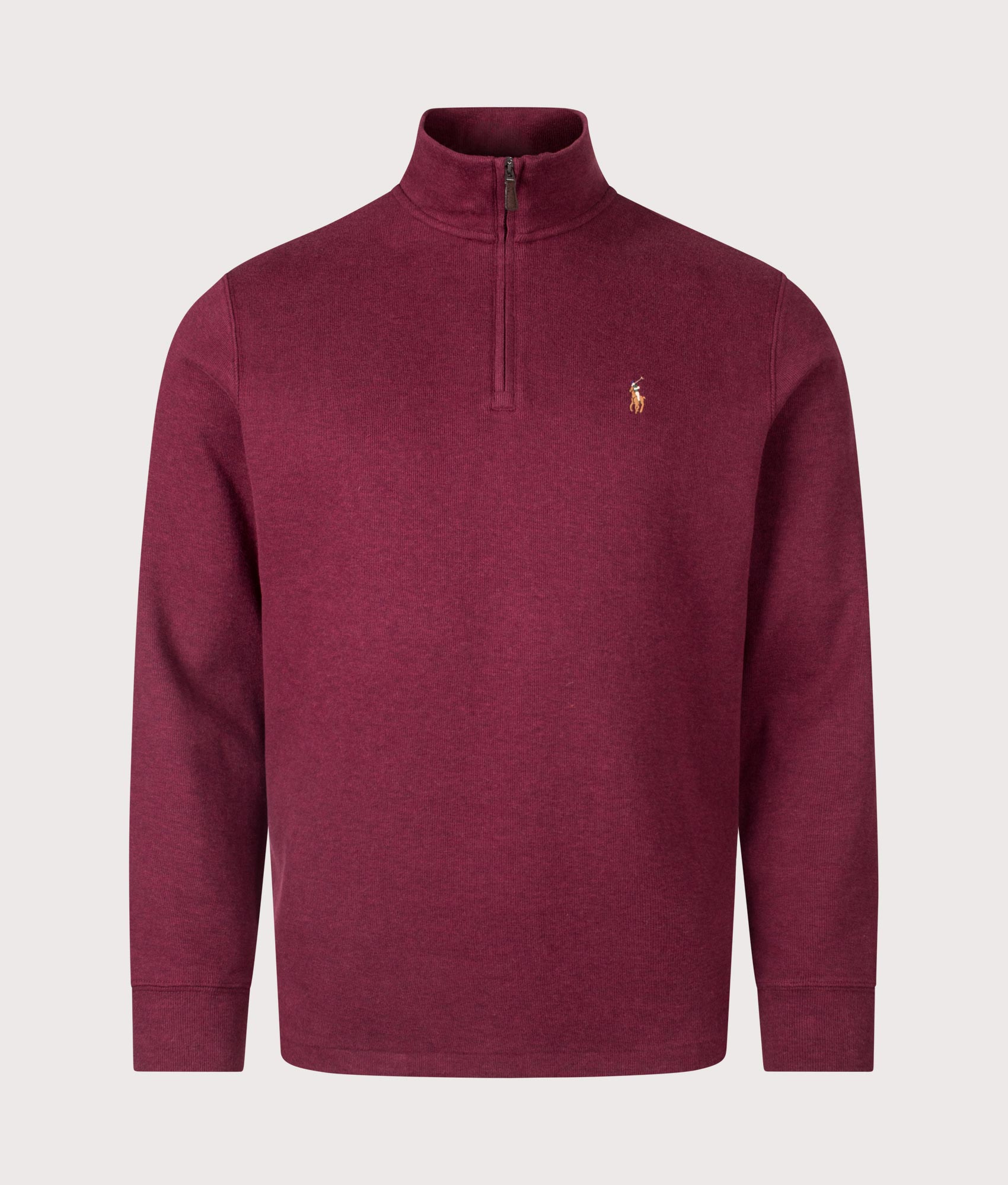 Estate Rib Quarter Zip Sweatshirt. Shot by EQVVS. Front shot. 