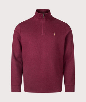 Estate Rib Quarter Zip Sweatshirt. Shot by EQVVS. Front shot. 