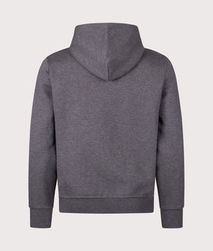 Zip Through Double Knit Hoodie in Barclay Heather | Cotton Blend | Polo Ralph Lauren | EQVVS | Backshot 