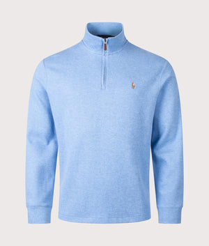 Estate Rib Quarter Zip Sweatshirt. Shot by EQVVS. Front shot.