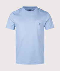 Custom Slim Fit Pocket T-Shirt: 005 Chambray Blue 
