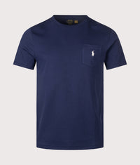 Custom Slim Fit Pocket T-Shirt: 007 Newport Navy 
