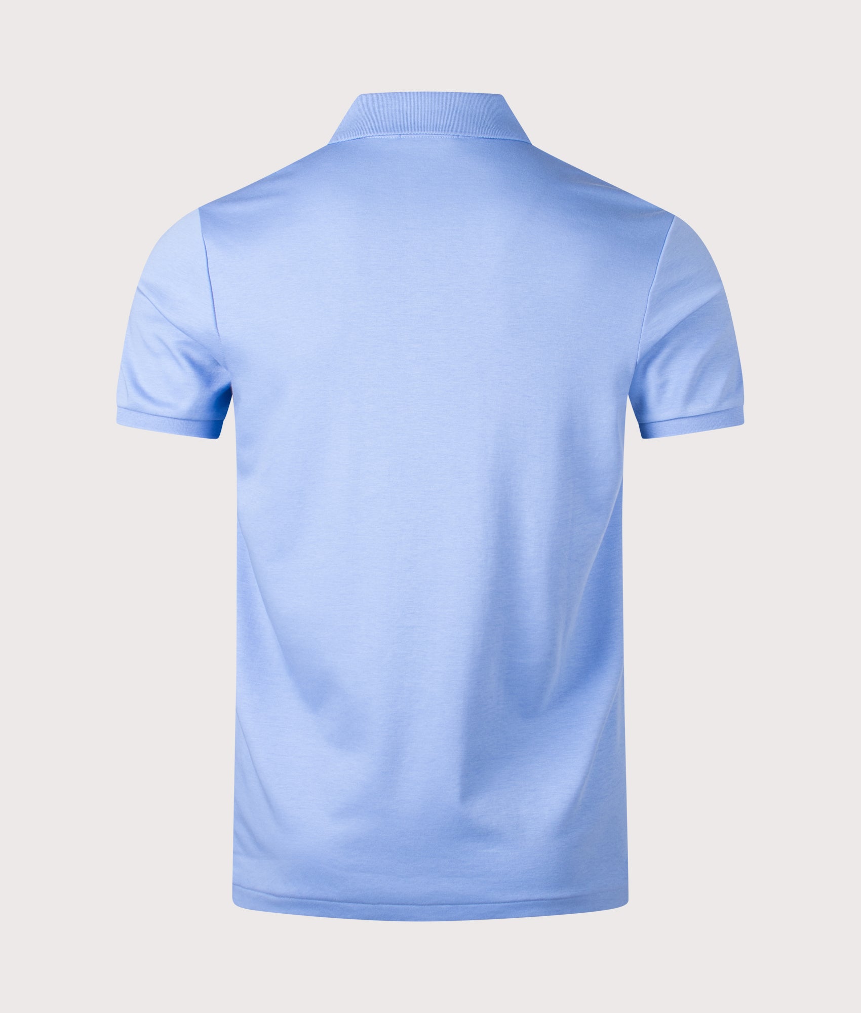 Custom Slim Fit Soft Cotton Polo Shirt. Shot by EQVVS. Back shot. 