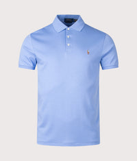 Custom Slim Fit Soft Cotton Polo Shirt: 179 Fall Blue 
