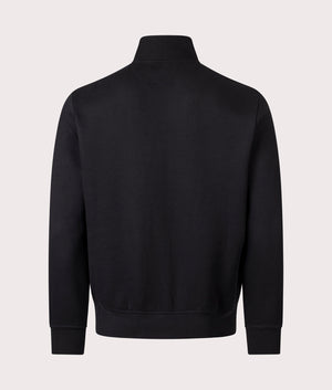 Quarter Zip Sweatshirt in Polo Black | Polo Ralph Lauren | EQVVS | Back shot
