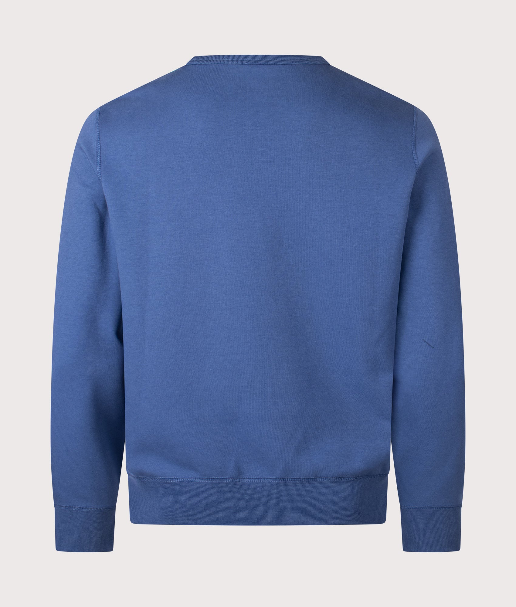 Double-Knit Sweatshirt in Night Navy | Polo Ralph Lauren | EQVVS | Back shot 