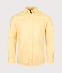 Custom Fit Garment-Dyed Oxford Shirt: 503 Corn Yellow 