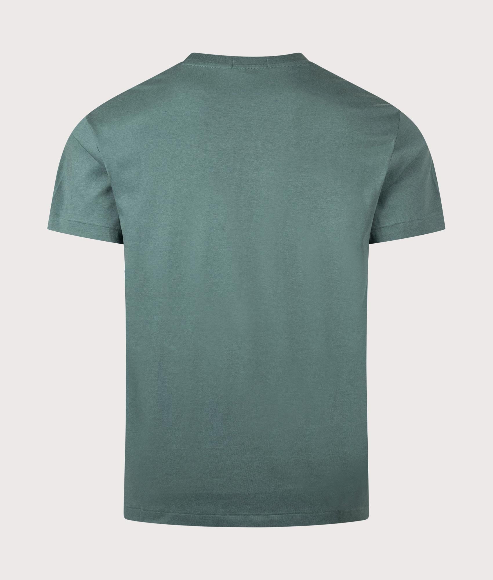Classic Fit Logo T-Shirt in Charter Green by Polo Ralph Lauren. Shot by EQVVS. Back Shot.