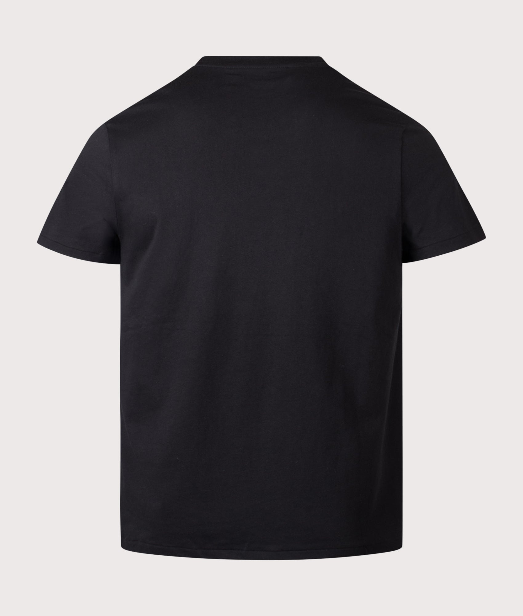 Polo Ralph Lauren Lightweight T-Shirt in Polo Black and White at EQVVS Menswear. Back shot.