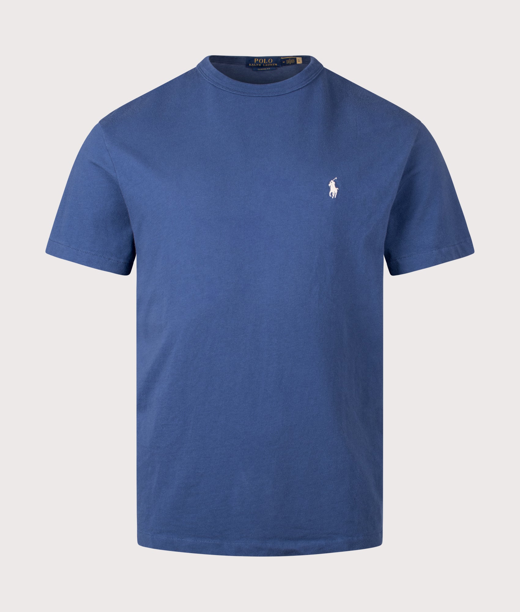 Classic Fit Jersey T-Shirt in Night Navy | 100% Cotton | Polo Ralph Lauren | EQVVS | Front shot 