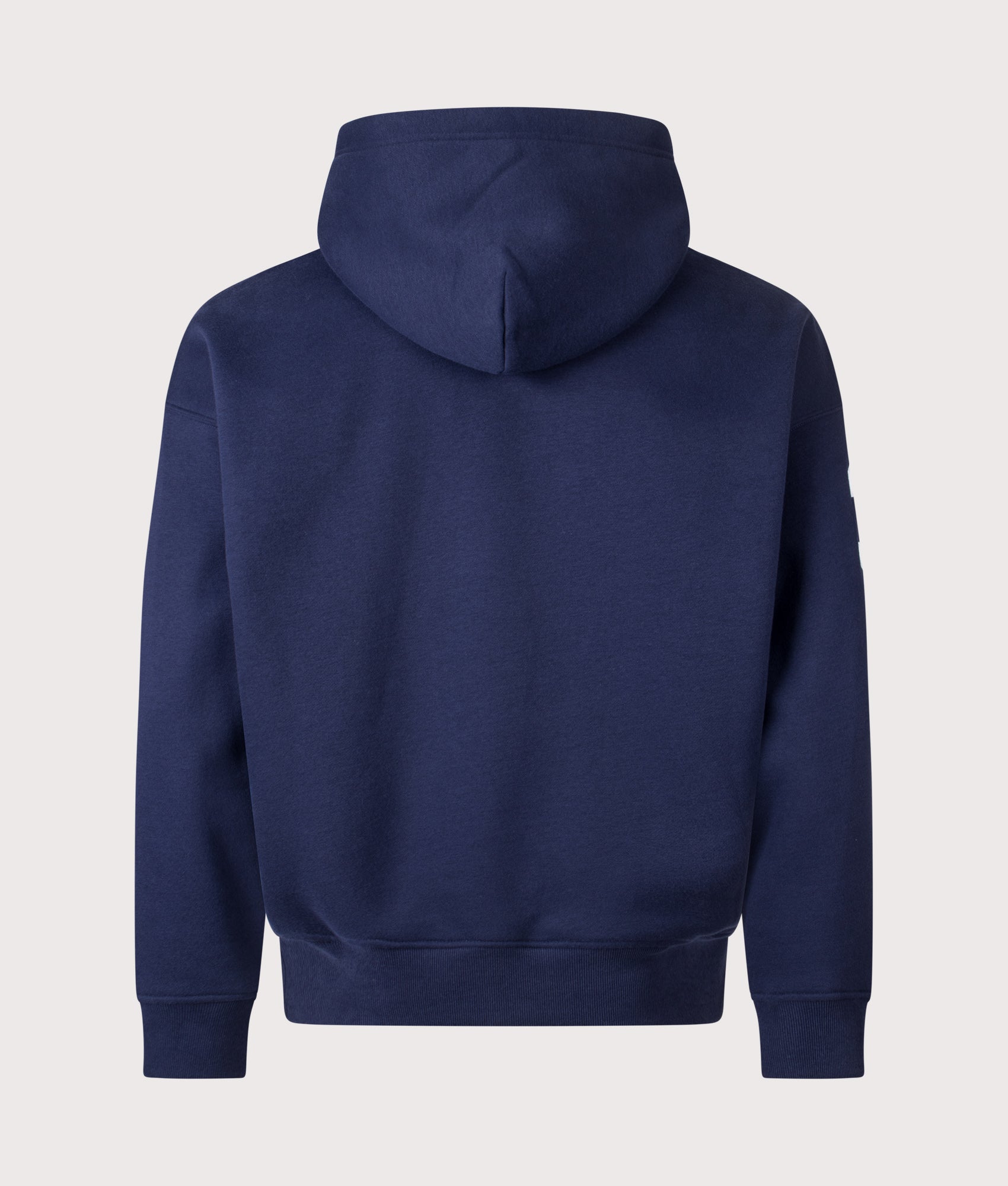 Relaxed Fit Big Pony 20th Anniversary Hoodie in Cruise Navy | Polo Ralph Lauren | EQVVS | Back shot 