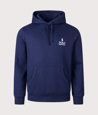 Logo Fleece Lined Hoodie: 009 Newport Navy 