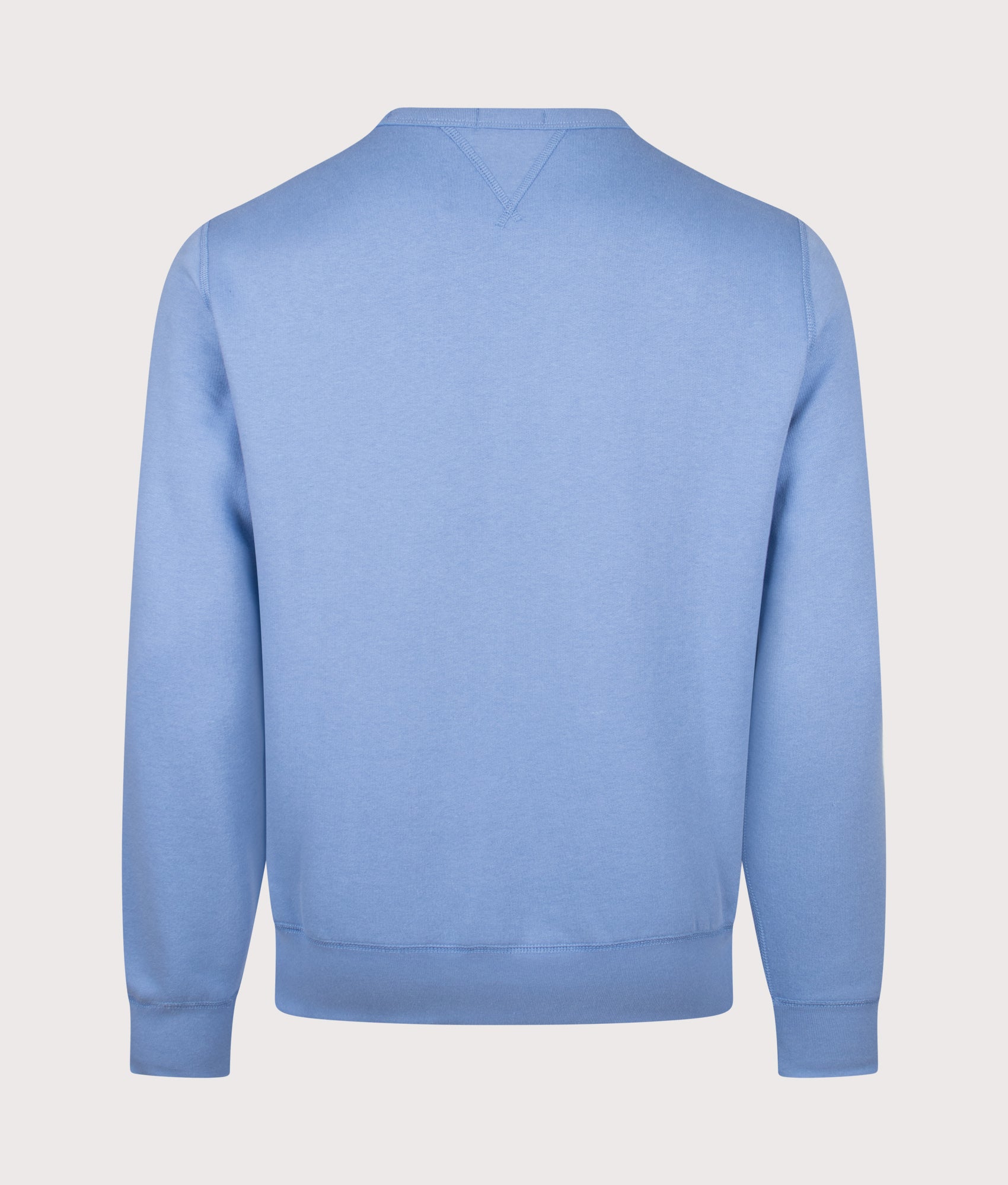 RL Fleece Sweatshirt in Bristol Blue | Polo Ralph Lauren | EQVVS | Back shot 