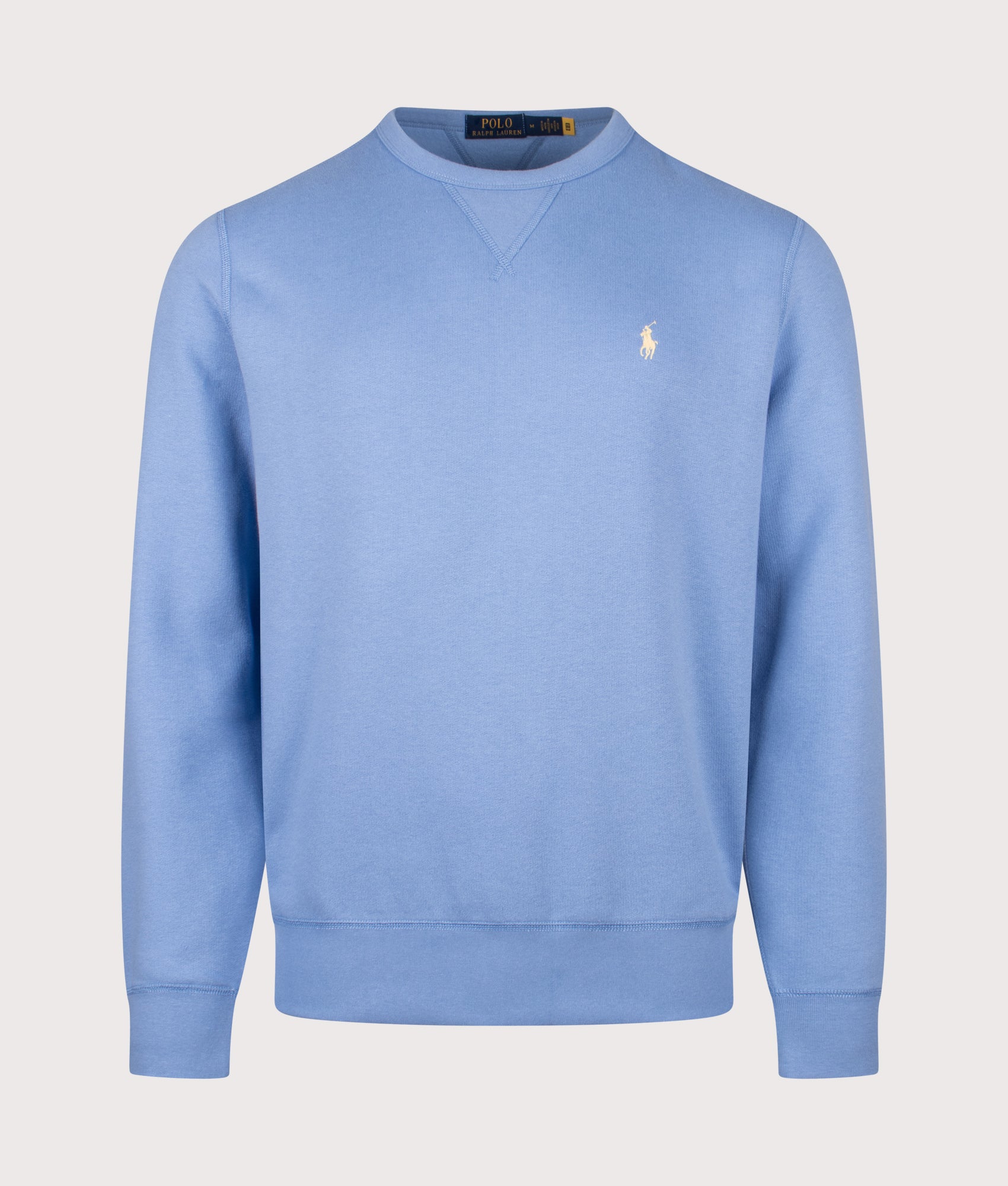 RL Fleece Sweatshirt in Bristol Blue | Polo Ralph Lauren | EQVVS | Front shot 