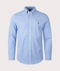 Relaxed Fit Featherweight Mesh Shirt: 154 Isle Heather 