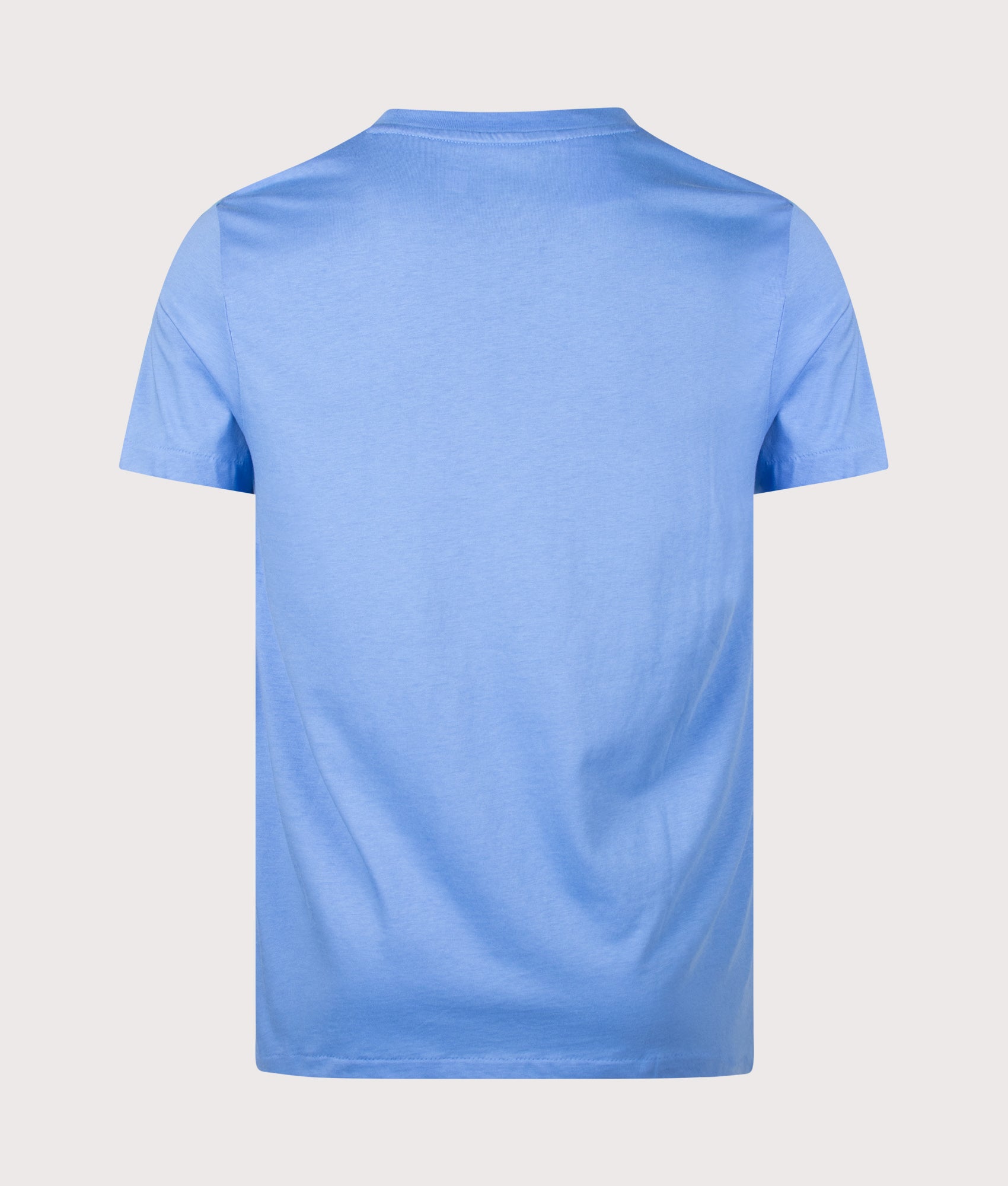 Lightwear Loungerwear T-Shirt in Harbour Island Blue by Polo Ralph Lauren. Shot by EQVVS. Back Shot.