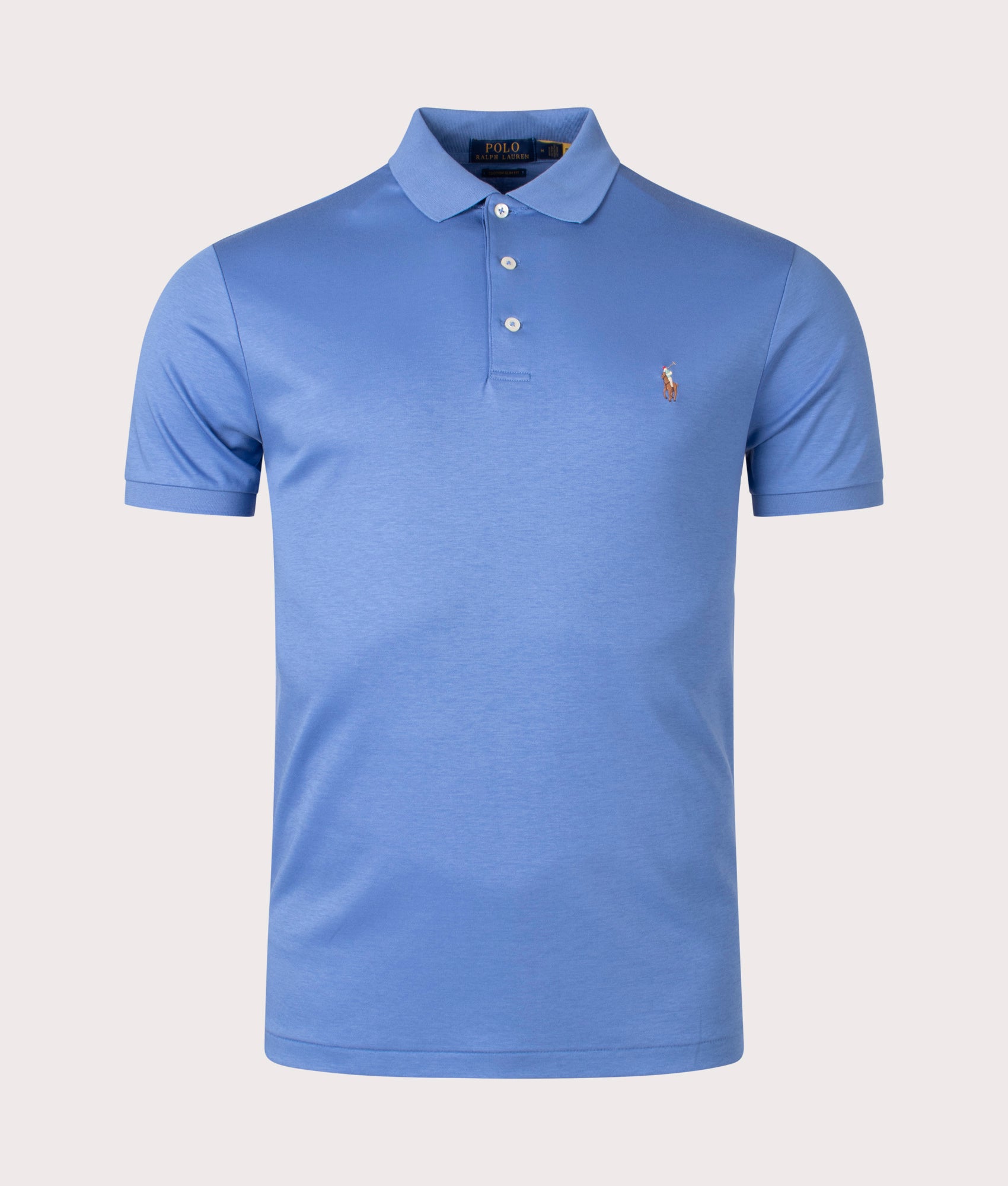 Soft Cotton Polo Shirt Nimes Blue | Polo Ralph Lauren | EQVVS