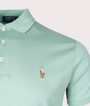 Soft Cotton Polo Shirt Essex Green, Polo Ralph Lauren