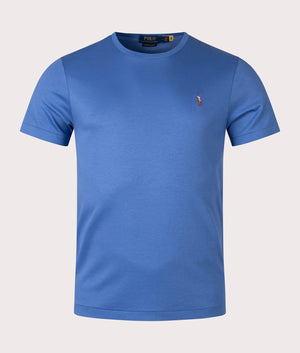 Custom-Slim-Fit-Pima-T-Shirt-Nimes-Blue-Polo-Ralph-Lauren-EQVVS