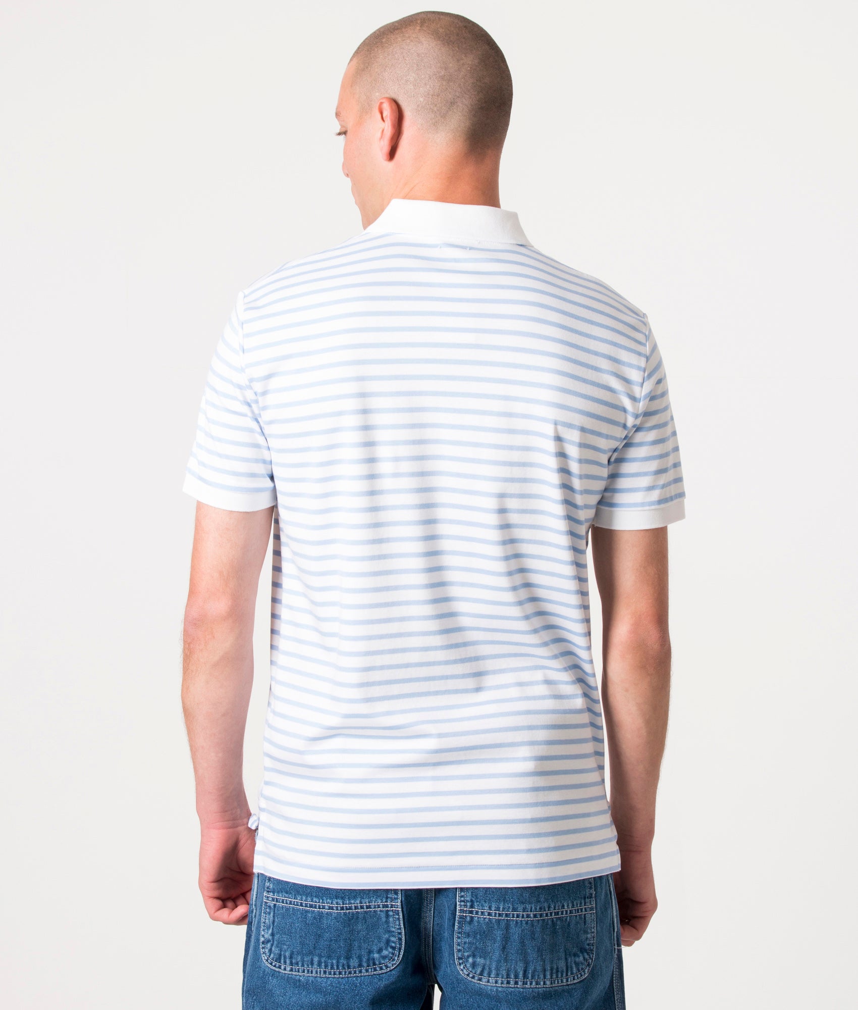 Custom-Slim-Fit-Soft-Cotton-Polo-Shirt-White/Austin-Blue-Polo-Ralph-Lauren-EQVVS