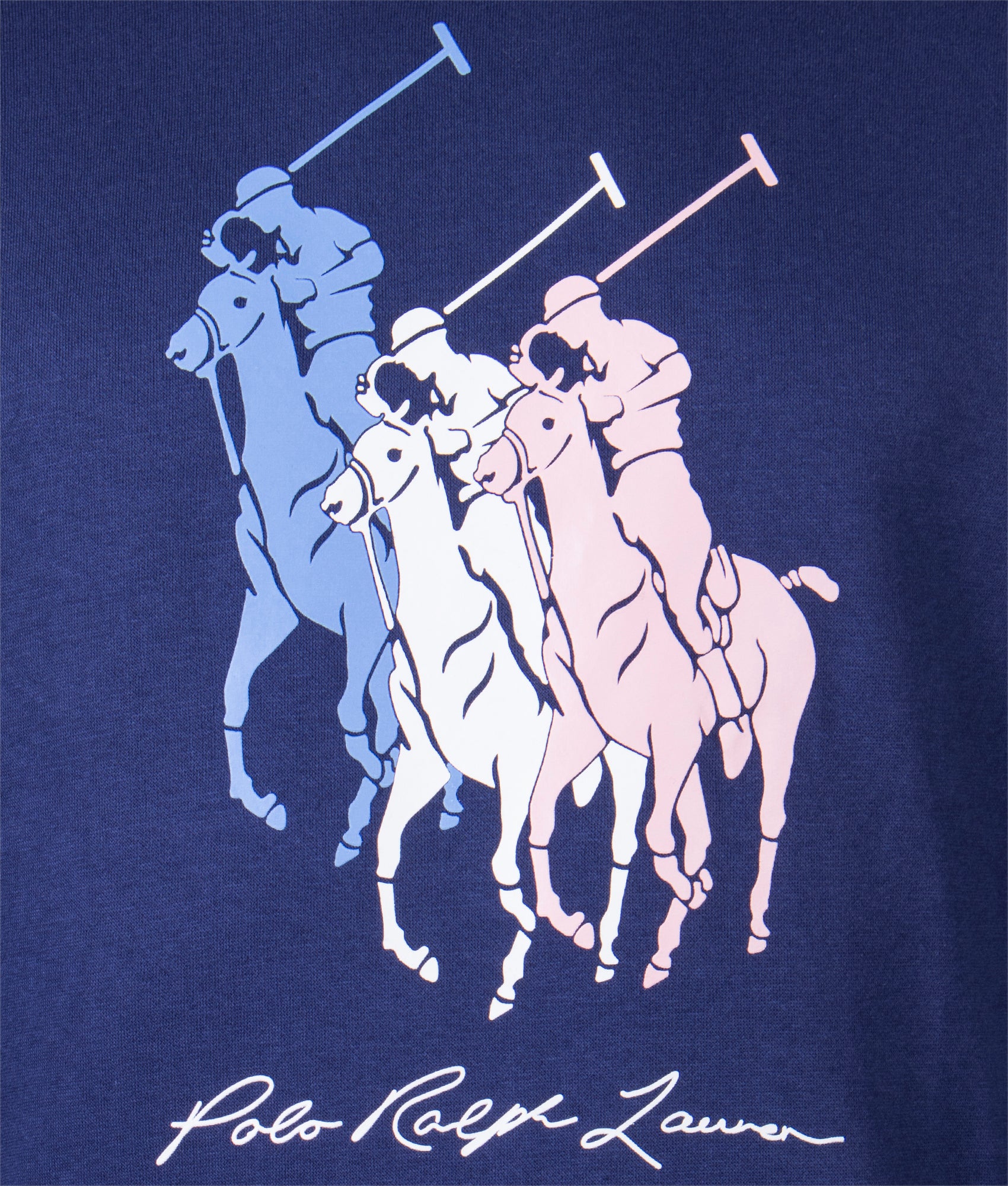 Polo Player Sweatshirt - Navy - Polo Ralph Lauren - EQVVS - Detail