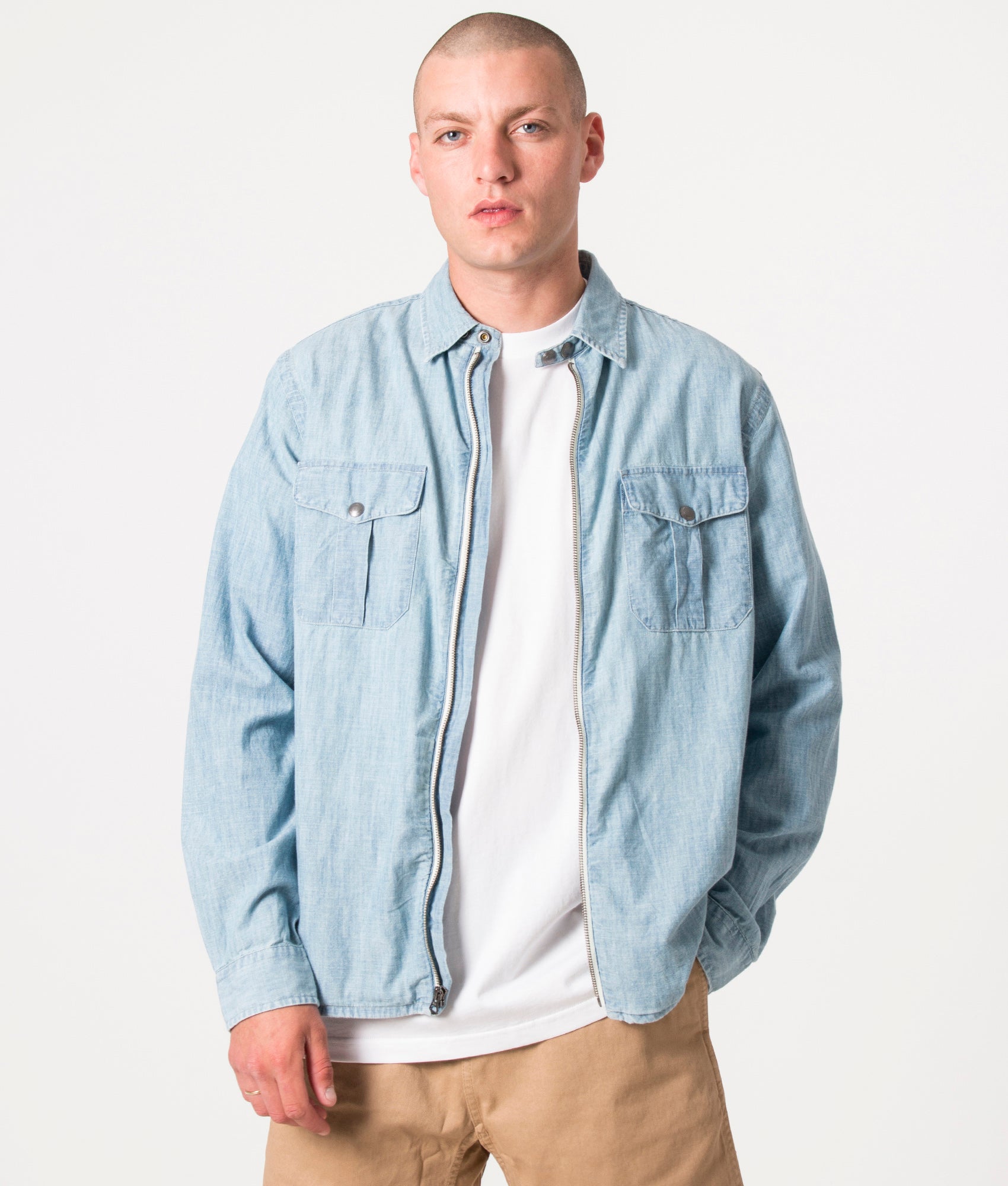 Relaxed-Fit-Zip-Through-Chambray-Overshirt-Light-Indigo-Polo-Ralph-Lauren-Pony-EQVVS