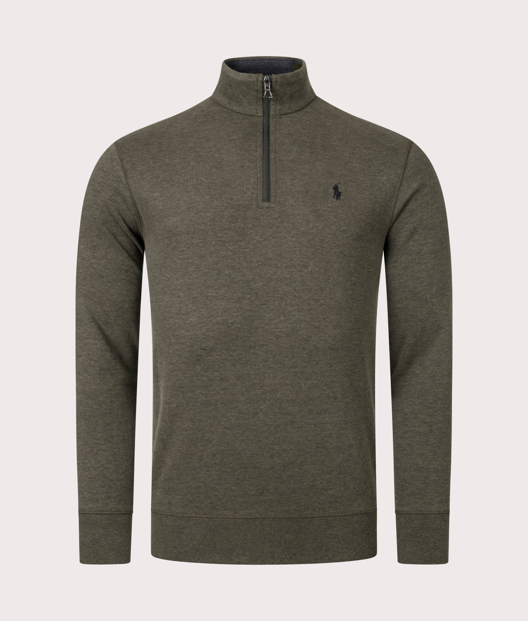 Quarter-Zip-Sweatshirt-Wilson-Olive-Heather-Polo-Ralph-Lauren-EQVVS