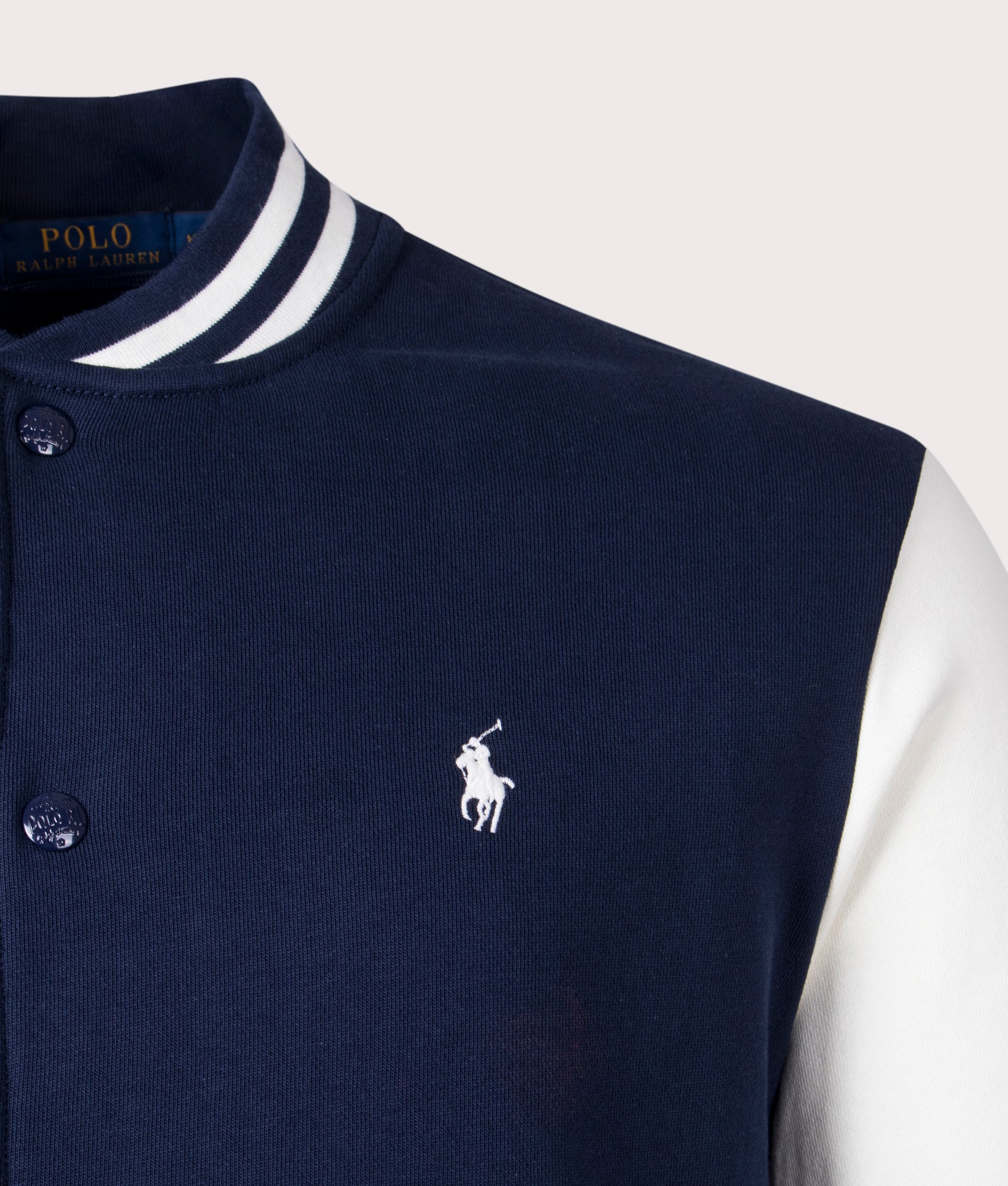 Baseball-Jacket-Cruise-Navy/Clubhouse-Cream-Polo-Ralph-Lauren-EQVVS
