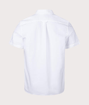 Sleeve Oxford Shirt Lacoste White Short Sleeve Shirt Short Sleeve