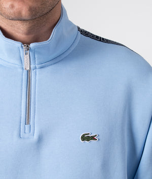 Lacoste - Taped Quarter Zip Sweatashirt - EQVVS -