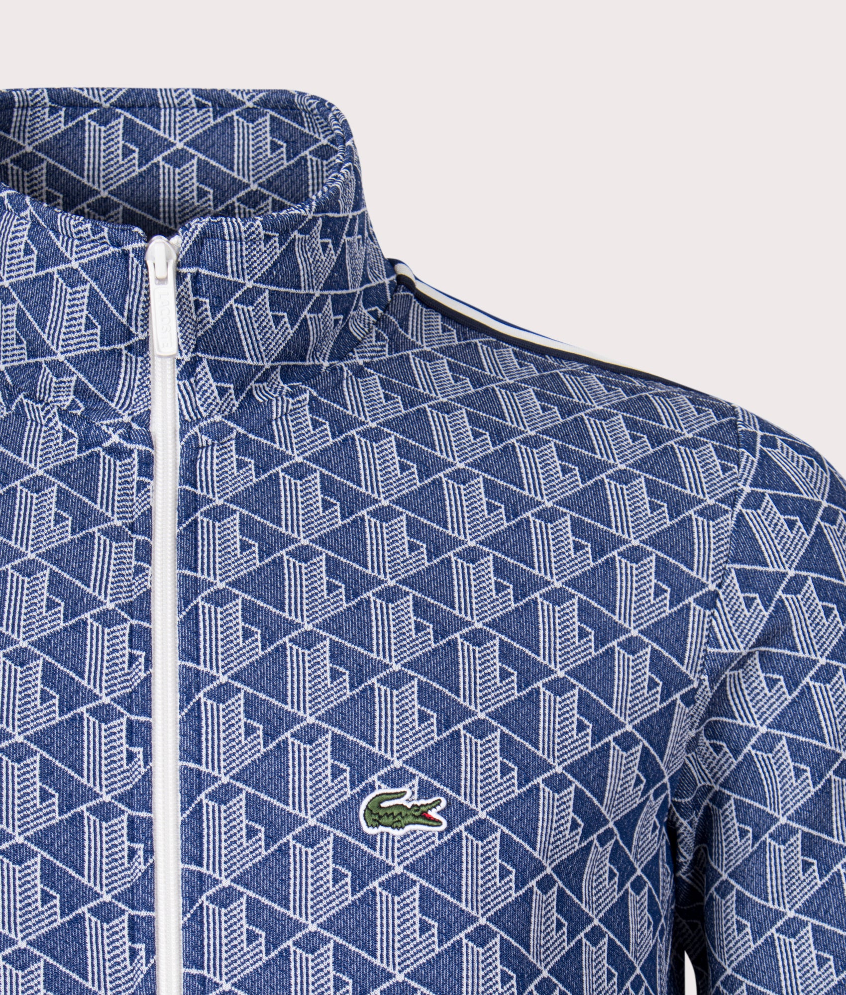 All Over Print Track Top in Methylene/Flour | Lacoste | EQVVS