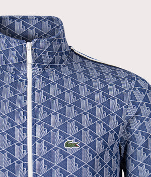 All-Over-Print-Track Top-Methlyne/Flour-Lacoste-EQVVS-Detail-Image