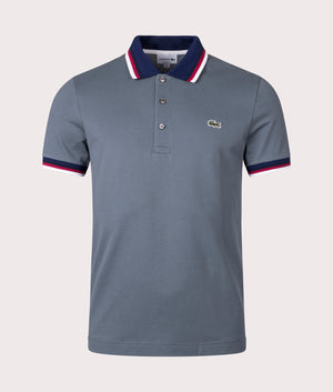 Stretch-Cotton-Piqué-Contrast-Collar-Polo-Shirt-Nebula-Lacoste-EQVVS
